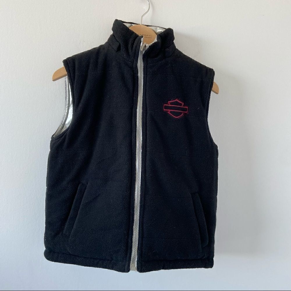HARLEY Davidson reversible silver vest - Picture 7 of 11